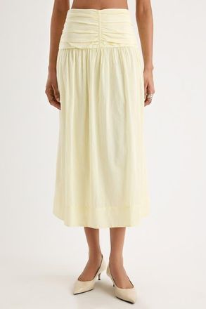 Merlette Ceniza Skirt in Straw at Nordstrom, Size 14
