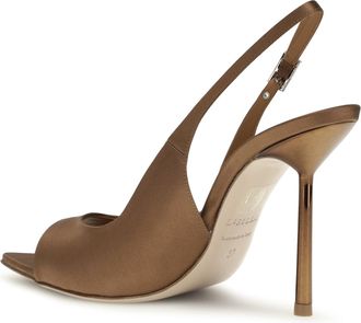 Le Silla Womens Sandals Bella Silk Brown