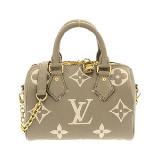 Louis Vuitton Pre-owned Boston Bag - Dames - Pre-owned - Beige - Maat: ONE Size Leer