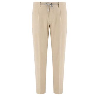 Eleventy M75Panb21 Trousers - male - Eleventy - Chinos - Beige - W33 - Trousers