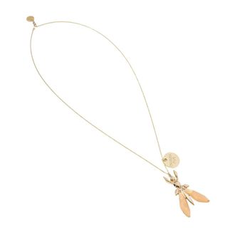 Patrizia Pepe Accessoires, Dames, Beige, ONE Size, Hangerketting met versiering