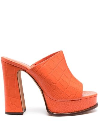 Alexandre Birman Sandali Lavinia 120mm - Arancione