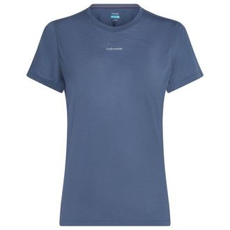 Icebreaker Merino 125 Cool-Lite Speed S/S Tee Merinoshirt f&uuml;r Damen | blau