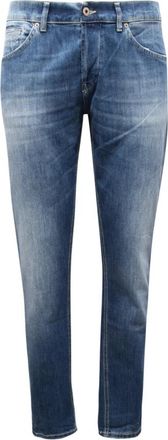Dondup Slim-fit Jeans - Heren - Slim Fit Jeans - Blauw - W31 - Katoen - Jeans