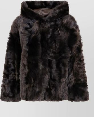 Yves Salomon leather jacket