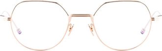 Thom Browne Ueo935a-g0001 710-48 Rose Gold Glasses