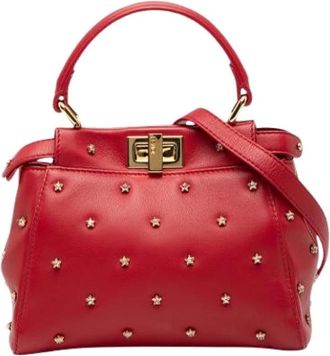 Fendi Pre-owned Mini Bags, female, Red, Size: ONE SIZE Pre-owned Vintage Mini Bag
