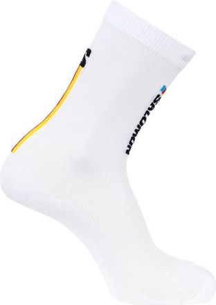 Salomon Pulse Race Flag Crew Laufsocken - Unisex | wei&szlig;