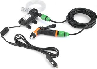 OEM Lavado De Coches El&eacute;ctrico Port&aacute;til De 12 V, Bomba De Lavado De Coches, Pistola Pulverizadora De Agua Con Manguera
