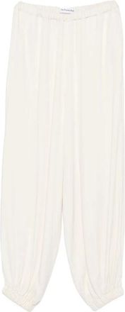 Frankie Shop Dames, Broeken, Beige, Maat: XS Viscose