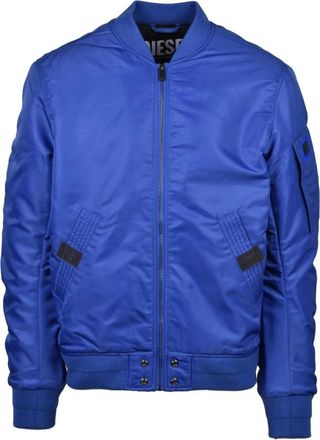 Diesel Bomberjack met ritssluiting - Heren - Bomber jackets - Blauw - XL - Jassen