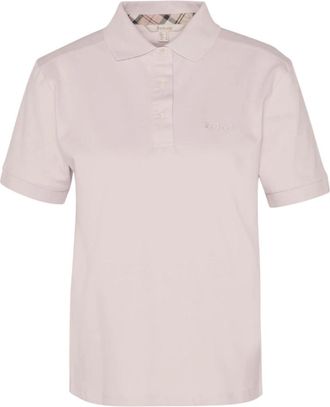 Barbour Roze T-shirts en Polos - Dames - Polos - Roze - M - Tops