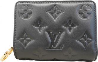 Louis Vuitton Noir Wallet (Bi-Fold) (Pre-Owned)