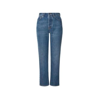 Alberta Ferretti Cropped Jeans - female - Alberta Ferretti - Cropped Jeans - Blue - 2XL - Jeans