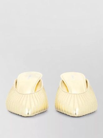 Versace leather mules