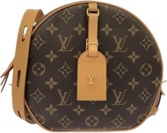 Louis Vuitton Pre-owned Vintage Canvas Shoulder Bag - Dames - Vintage Schoudertas - Bruin - ONE Size - Vintage