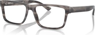 Ferrari 55mm Rectangle optical glasses in Grey at Nordstrom