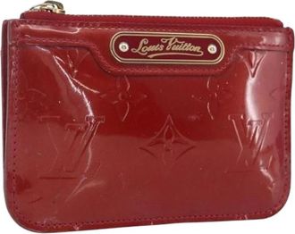 Louis Vuitton Pre-owned Leather Wallet - Dames - Vintage Accessoires - Rood - ONE Size - Leer - Vintage