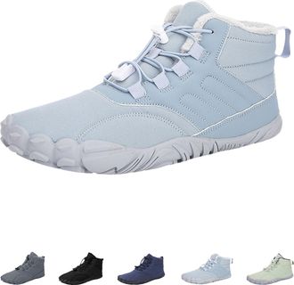 Generic Waterproof Snow Walking Boots for Men Comfortable Non-Slip Slip On Booties Winter Outdoor Waterproof Warm Booties Hiking Shoes