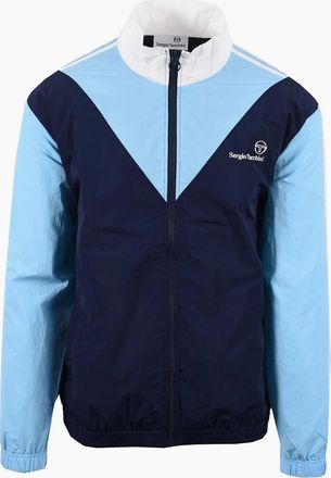 Sergio Tacchini Mens SERGIO TACCHINI CORTESE TRACK JACKET MARITIME BLUE/BALTIC SEA/GARDENIA - Navy - Size: 40
