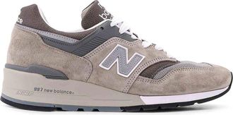 New Balance Suede and mesh sneakers