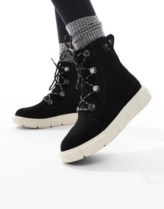 Sorel Explorer II Joan - Scarponcini color nero e bianco sporco