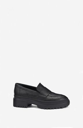 AGL Mary Soft Moccasin In Lambskin Leather in Black at Nordstrom, Size 38.5