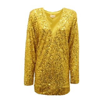 Vicolo Donna, Abiti, Giallo, Taglia unica, new