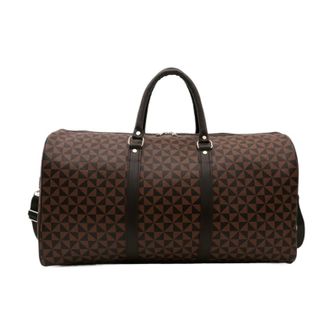 Generic Retro Exquisite Geometric Travel Bags Large Capacity Color Matching Shoulder,Compatible For Women Fashion Classic(G)