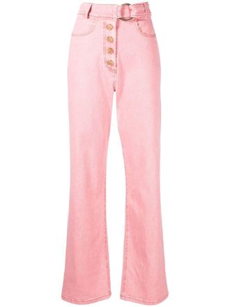 Rejina Pyo Jeans Emily con cintura - Rosa