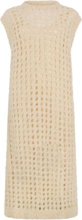 PESERICO Dames, Jurken, Beige, Maat: 3XL