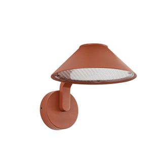 Lindby Lindby L&aacute;mpara De Pared Exterior capelo En Marr&oacute;n Aluminio
