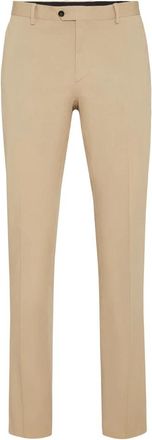 Philipp Plein Flat Front Chinos - Heren - Chinos - Beige - S - Katoen - Broeken