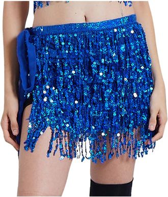 Generic Tutu Skirts for Girls Two-Tone Detail Festival Mini Skirt Adjustable Tie-Waist Lightweight Design Festival Rave Dance Performance Carnival Parade Stri