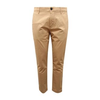 Calvin Klein Chinos, male, Beige, Size: XL Slim Stretch Chino