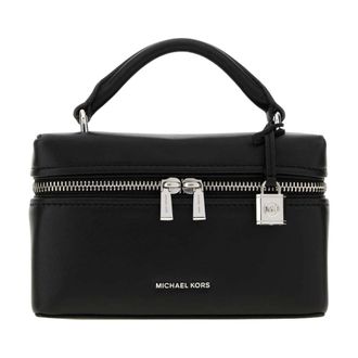 Michael Kors Bolso bandolera peque&ntilde;o con asa superior Jana - Bags - Mujer - Negro - ONE SIZE