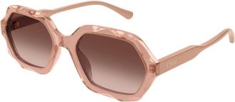 Chloé Dames, Accessoires, Roze, Maat: 56 MM