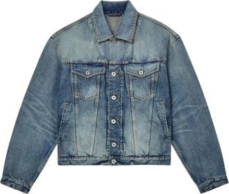 Kenzo Pop Trucker Denim Jas - Heren - Spijkerjassen - Blauw - L - Denim - Jassen