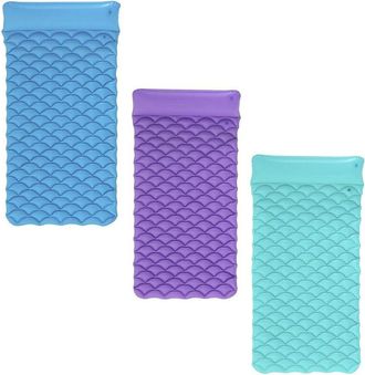 Trade Shop Trade Shop - Materassino Gonfiabile Arrotolabile 213x86cm Singolo Piscina Mare 3 Colori 44020