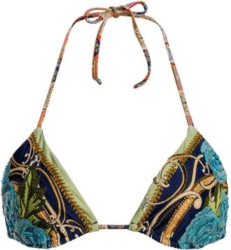 Agua Bendita Top bikini Lolita - Blu