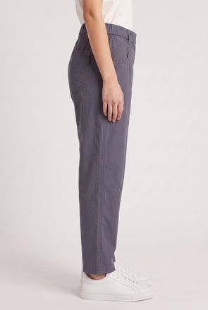 Brunello Cucinelli Relaxed-Fit Cotton Trousers - Gray
