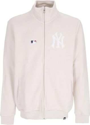 47 Brand Islington Track Jacket - Heren - Vesten met rits - Beige - XL - Katoen - Hoodies & sweatvesten