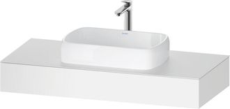 Duravit Consola Duravit Qatego, 1200x550x170mm, Con Recorte Central
