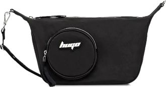 HUGO BOSS Borsa a tracolla con logo - Nero