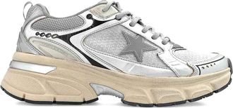 Golden Goose Mesh Upper Mesh Tongue Tpu Star Sneakers