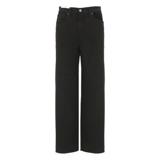 Pantaloni Torino Straight Fit Jeans, female, Black, W25, Tina Denim Jeans