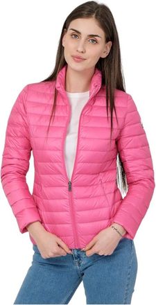 Jott Lichtgewicht Tussenjas - Dames - Winterjassen - Roze - M - Leer - Jassen