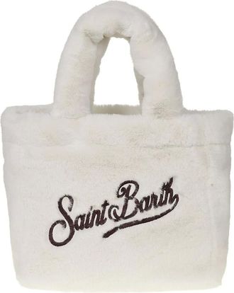 MC2 Saint Barth Handbags, female, White, Size: ONE SIZE Colette Tote Bag