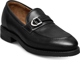 Allen Edmonds Rollins Buckle Loafer - Wide Width Available in Black at Nordstrom, Size 11.5