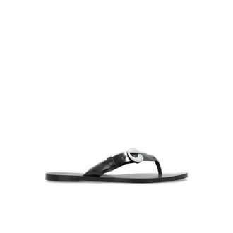 Coperni Flip Flops, female, Black, Size: 10 US C Logo Flip Flops